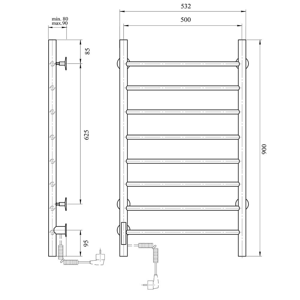 DMT 109-8 50x90 EKT L
