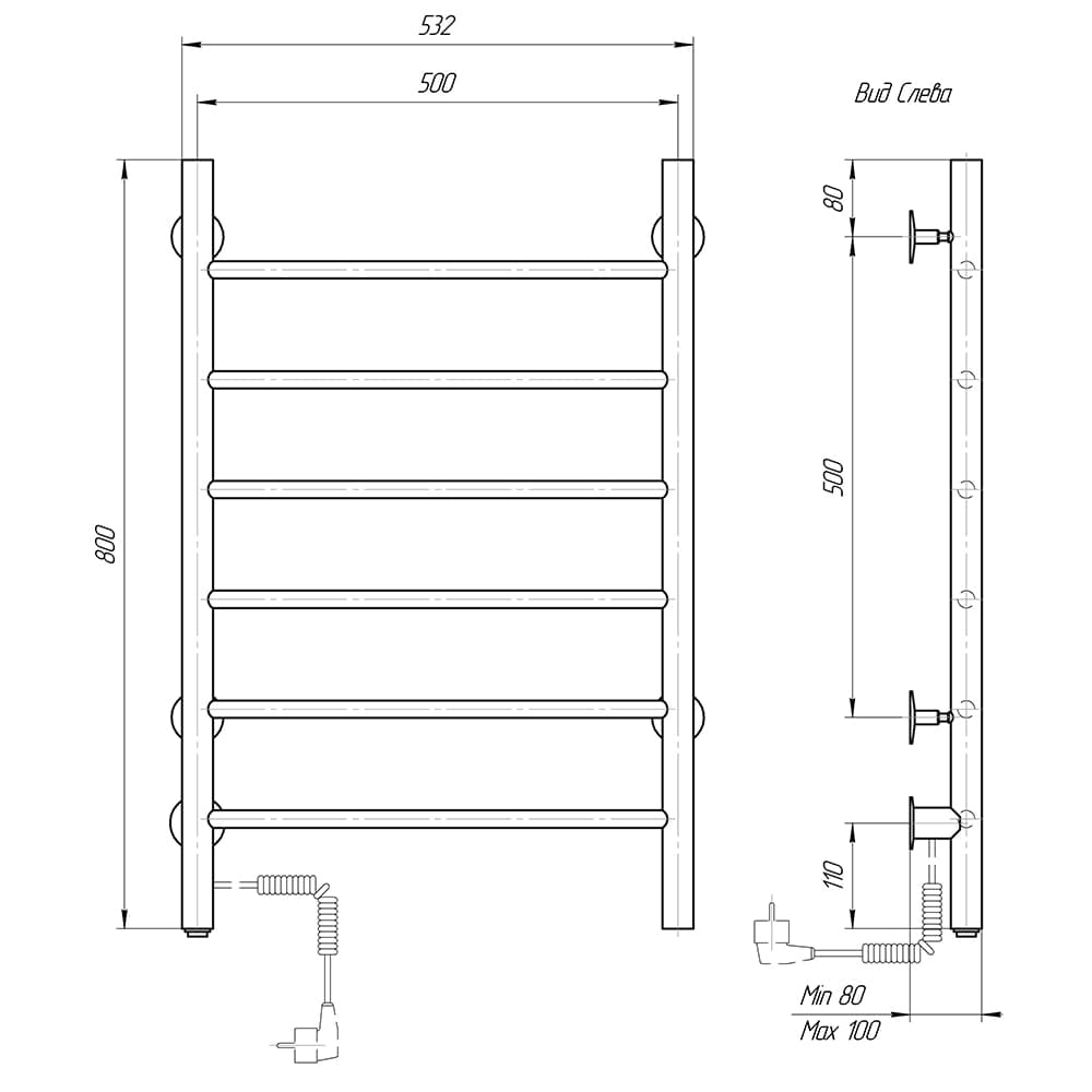 Классик DMT 109-6 50x80 EK L