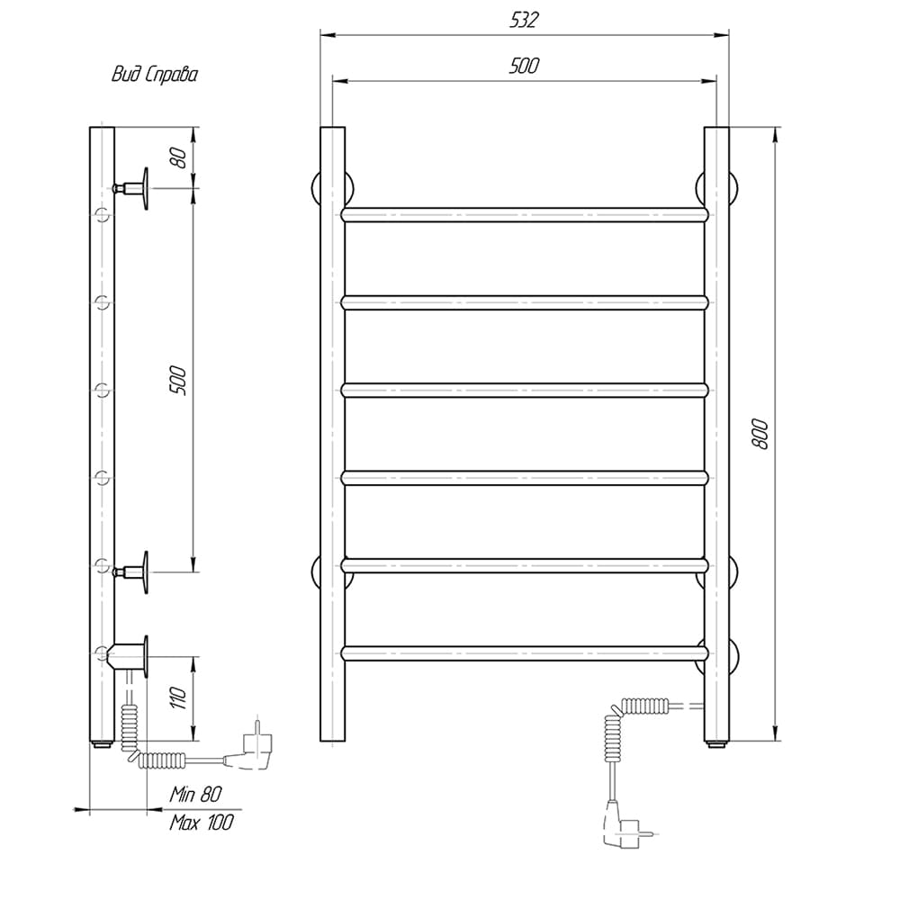 Классик DMT 109-6 50x80 EK R