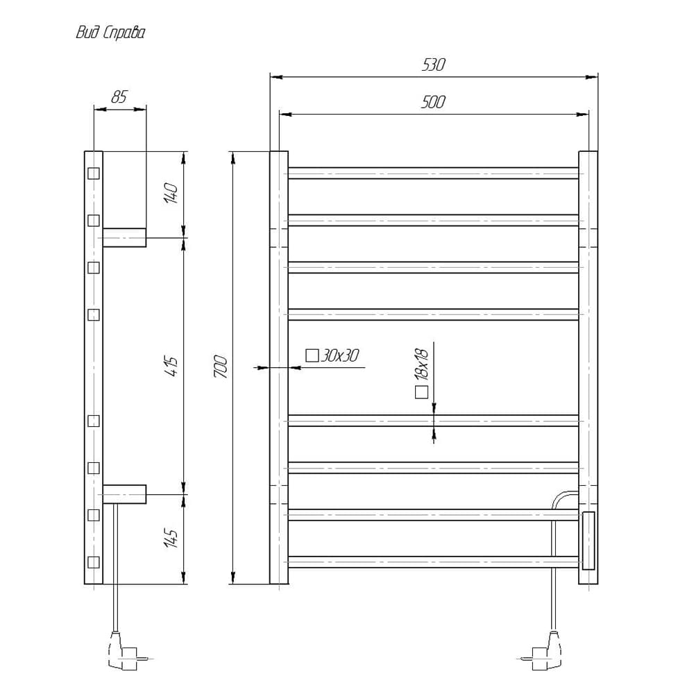 Квадро DMT 109-S П8 50x70 TBOX EK R